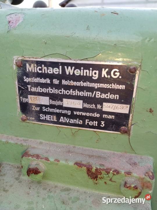 Strugarka weinig