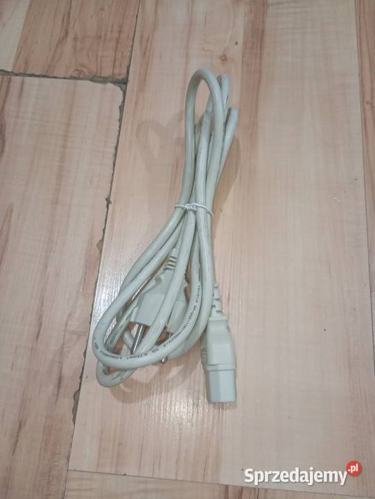 kabel przewód zasilający PC monitor i inne jasny Szczecin