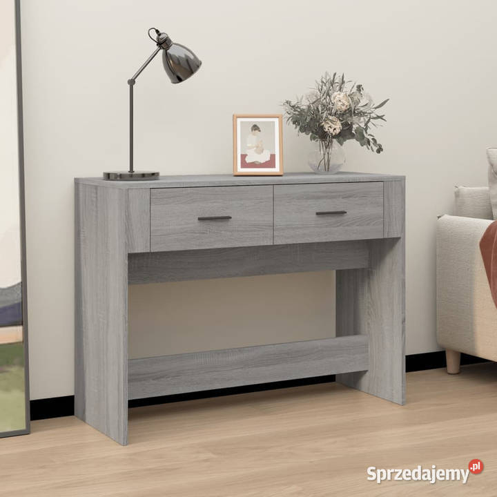 Stolik konsolowy szary dąb sonoma 100x39x75 sprzedam