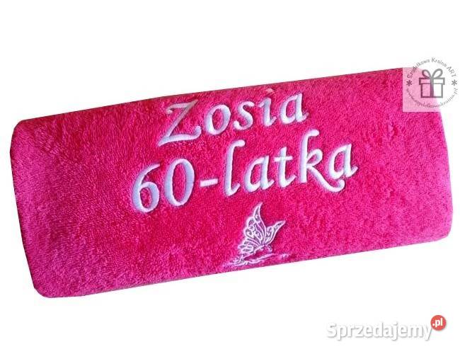 Ręcznik Z HAFTEM imię PREZENT imieniny URODZINY Toruń sprzedam