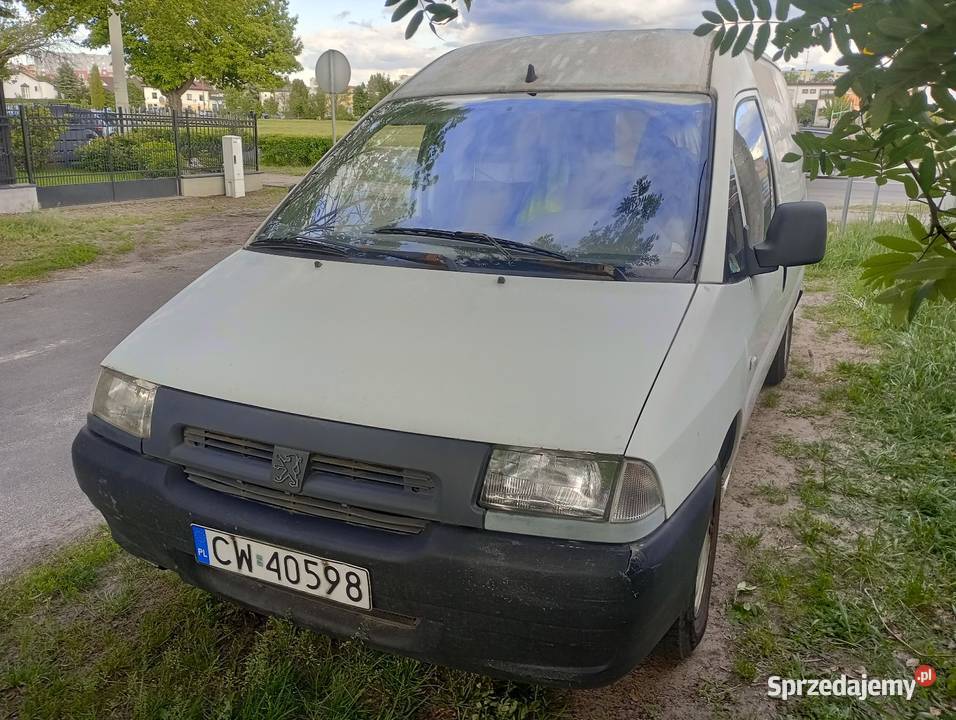 Peugeot Expert 19 D ocynk blaszak z przegrodą Włocławek sprzedam