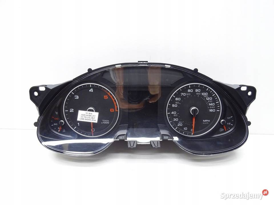 LICZNIK ZEGARY 8K0920983G 20 TDI AUDI A4 B8 LIFT małopolskie