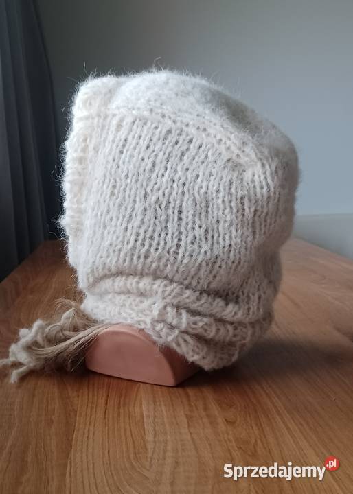 Balaclava kaptur kremowa Poznań