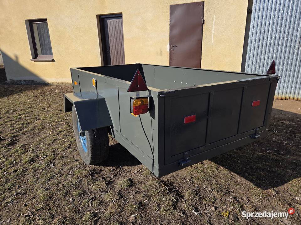 Przyczepka ciągnikowa jednoosiowa Krzesławice