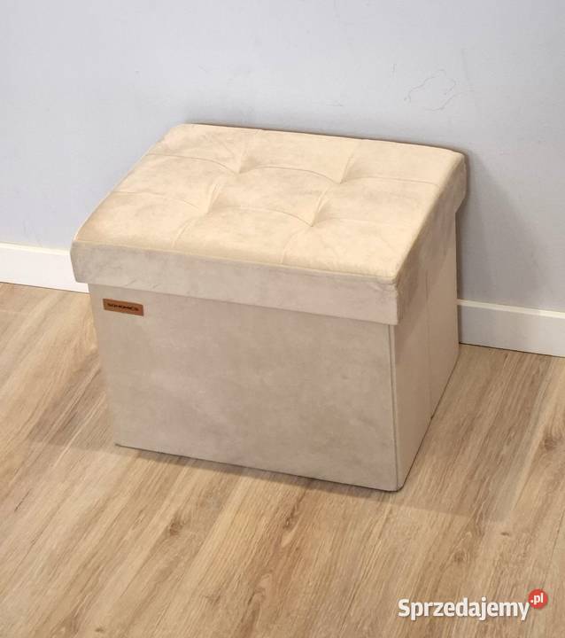 Pufa tapicerowana z miejscem do przechowywania 41cm Ruda Śląska