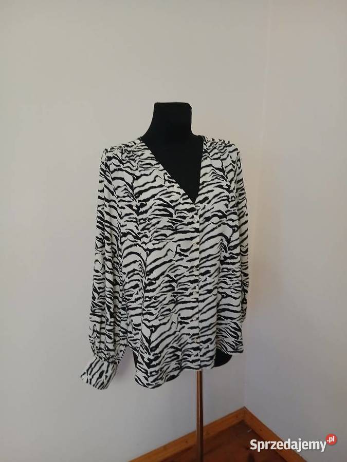 Bluzka Ellos rozmiar 46 czarny podlaskie Łomża sprzedam