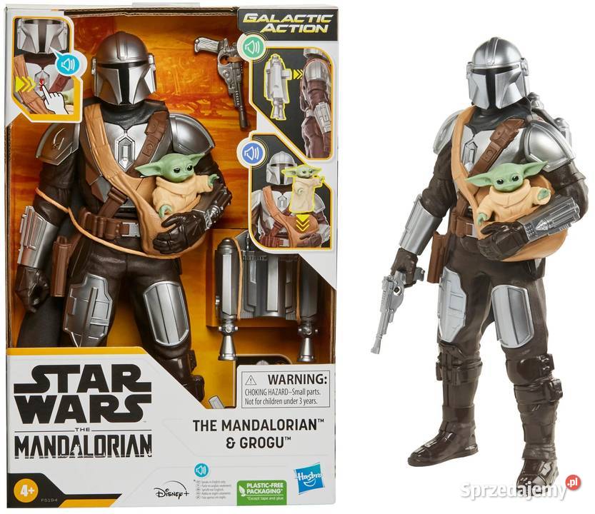 Mandalorian Figurka Interaktywna Star Wars Plastik  Mogilany sprzedam