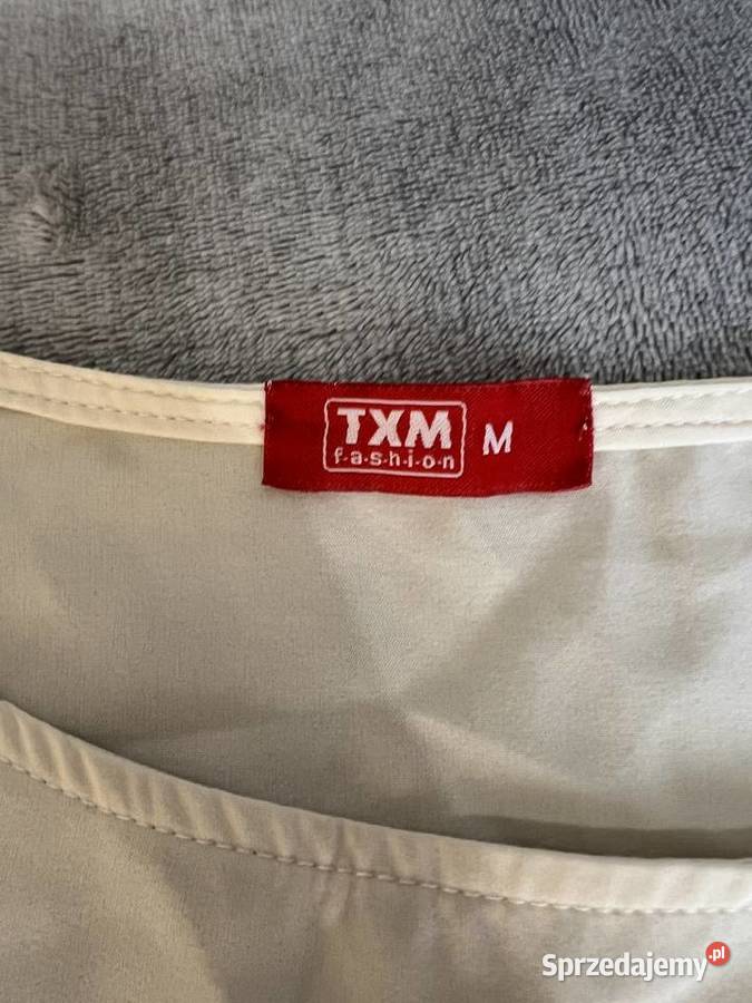 Bluzka koszulka z krótkim rękawem i falbanami Rozmiar 38(M) Jasło