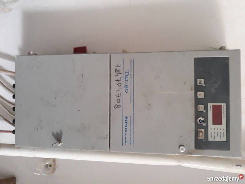 Piec kocioł na trociny Zestaw piec podajnik Białystok sprzedam