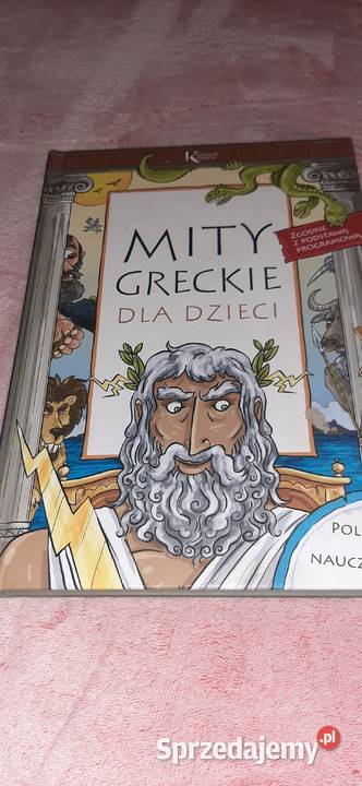 Mity greckie dzieci okładka twarda Lucyna Szary Skwierzyna