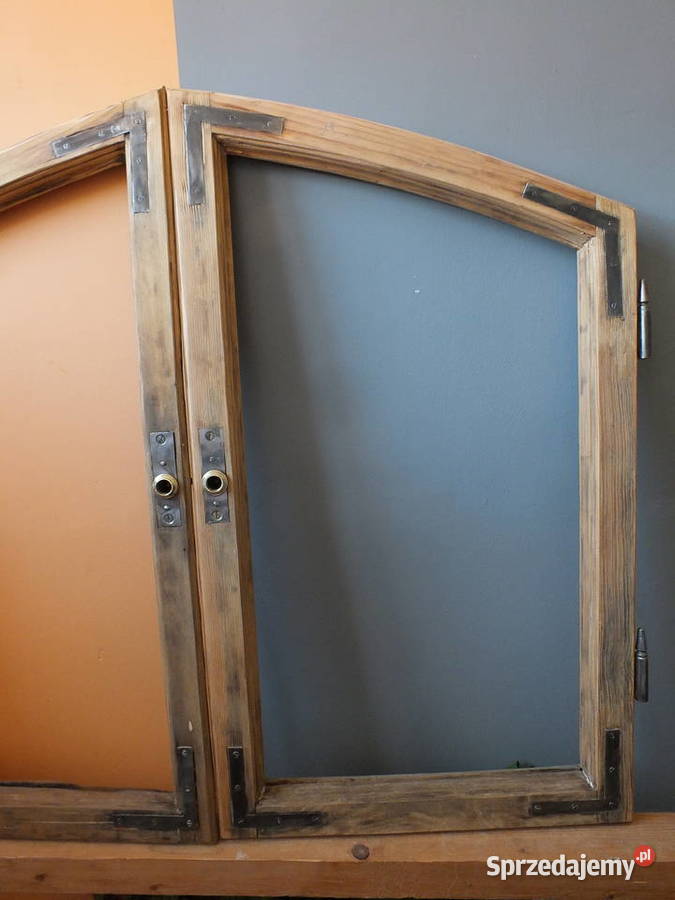 Stare okna drewnianeokoło 1920 komplet sprzedam