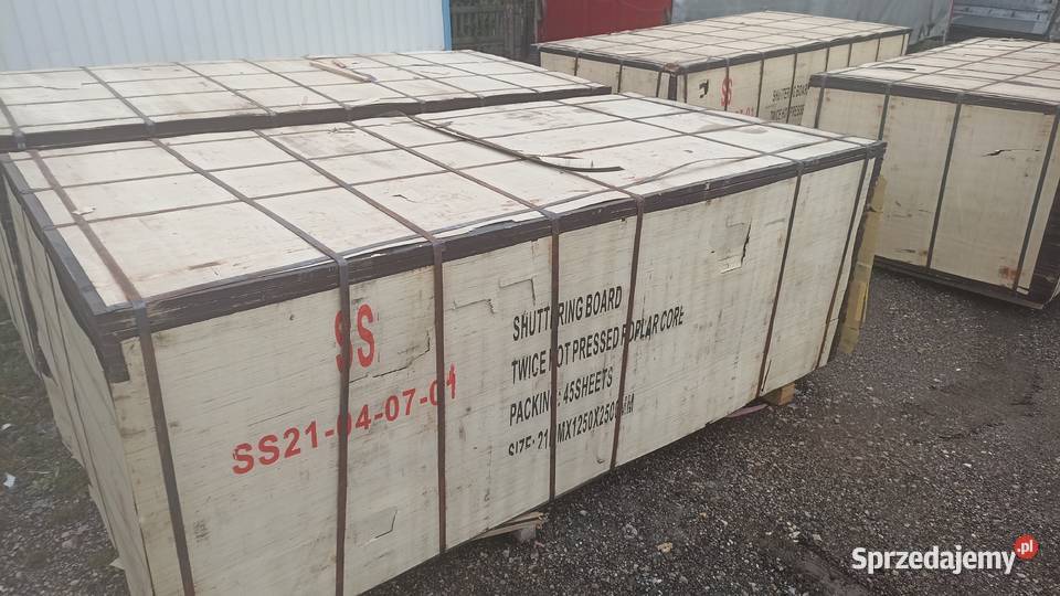 Sklejka szalunkowa Topola Płyty Płyta Dźwigar Kraków sprzedam