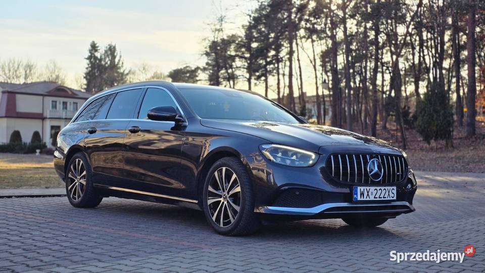 Mercedes E class W213 2022r20 diesel 194 4 Matic Warszawa sprzedam