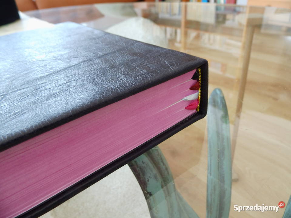 Pismo Święte Biblia Skóra Nowa Prezent księdza Radzewice