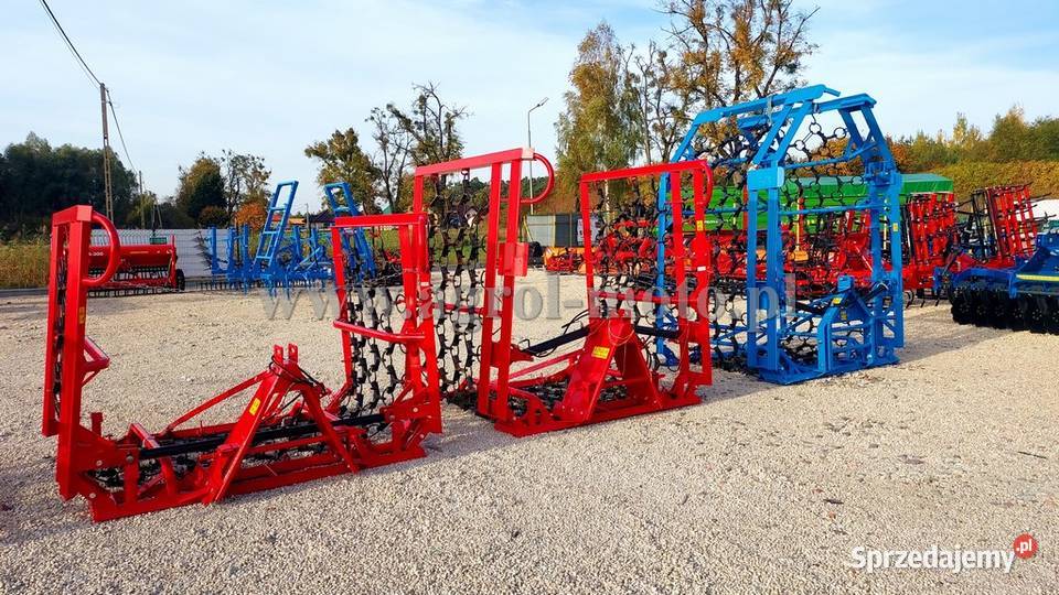 Włóka łąkowa polowa AgroFactory 4 5 6 8m Inter Pozostałe Nowe Miasto Lubawskie