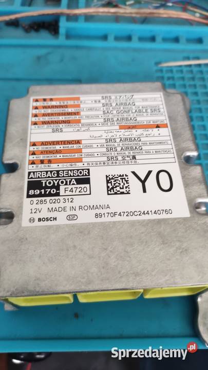 Sterownik airbag Toyota naprawa odblokowanie Wołomin