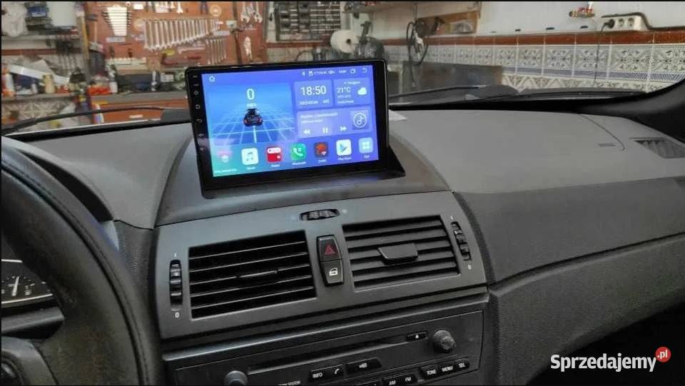 Radio Android 13 BMW X3 E83 0412 GPS wifi PROM Ożarowice