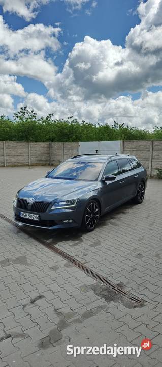 Skoda Superb 20TSI 280 4x4 Sportline elektrycznie ustawiane fotele Warka