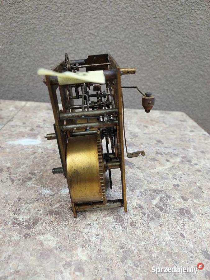 683 Mechanizm starego zegara ściennego Junghans Antyki pomorskie Tczew