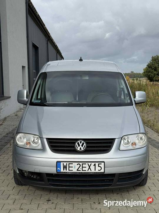 Volkswagen Caddy III 19TDI DSG 2009r Blaszak 330000km Łódź