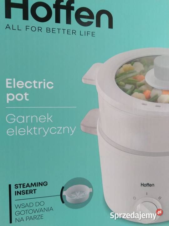 NAJTANIEJ Garnek Elektryczny 3L Gotowanie Na