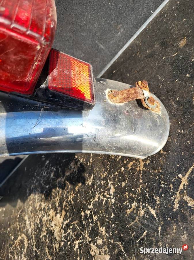 MOTOBECANE BŁOTNIK TYŁ MOTOROWER MOPED LAMPA TYŁ Błotniki motocyklowe