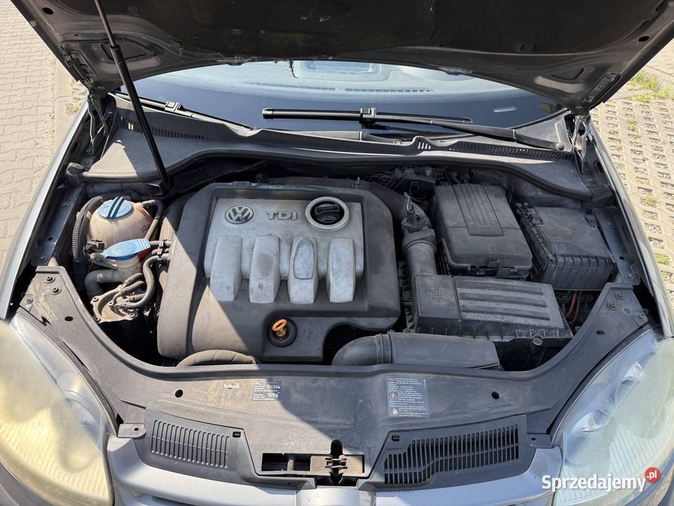 Vw golf 5 19 tdi 2004r aktualne OC i pt stan Golf Stargard