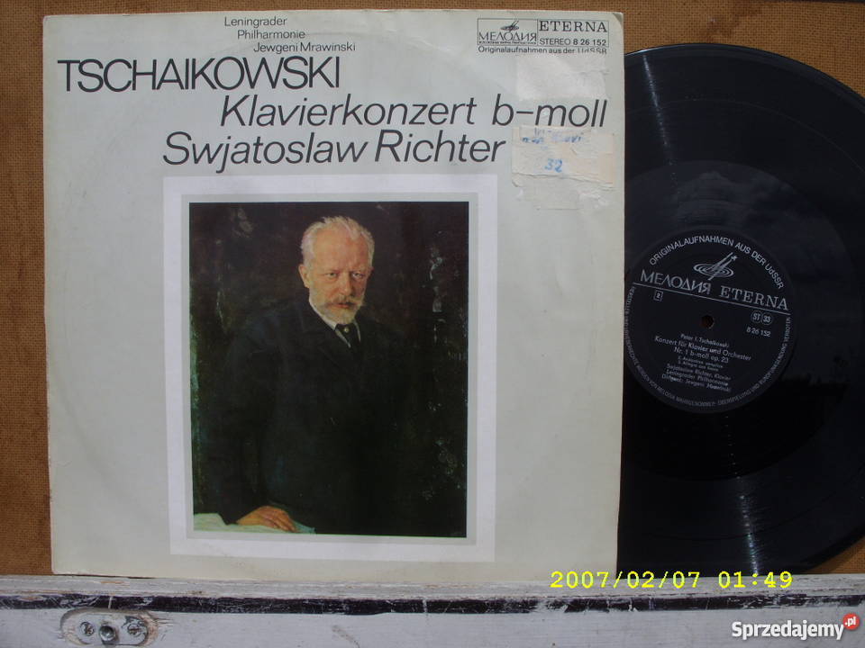 Klasyczna LP PITSCHAIKOWSKI KLAVIERKONZERT Kultura i Rozrywka Wołów