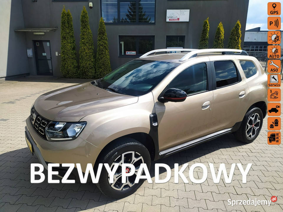 Dacia Duster 13 150 Bezwypadkowy stan wzorowy II wielofunkcyjna kierownica łódzkie Łódź