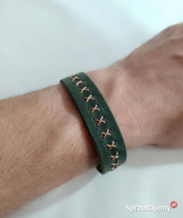 Skórzana bransoletka świętokrzyskie Kielce