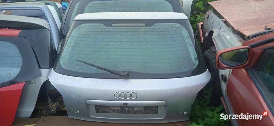 Klapa bagażnika tylna tył srebrna Audi a3 8L małopolskie Kraków