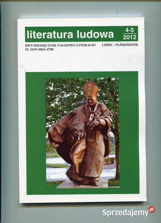 Literatura ludowa Rocznik 2012 45 Szczecin