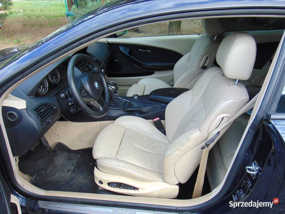 BMW Seria 6 E63 30 630i LPG Automat bogate Rok produkcji 2006 Seria 6 Mielec sprzedam