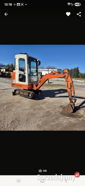 Mini koparka Schaueff HR 12 Lubartów