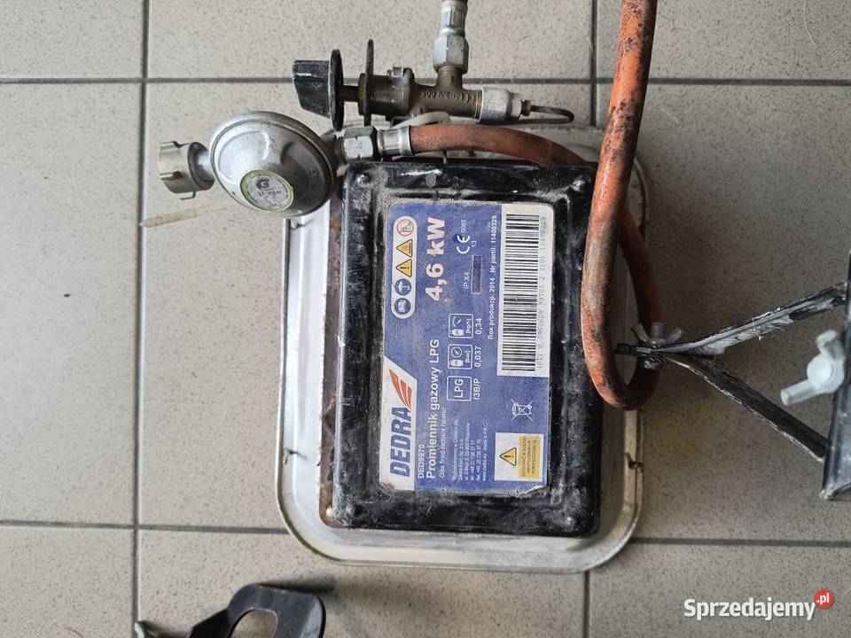 Sprzedam promiennik gazowy Dedra Sędzisław sprzedam
