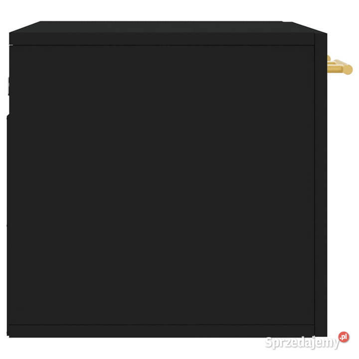 Szafka wisząca czarna 60x365x35 materiał Warszawa