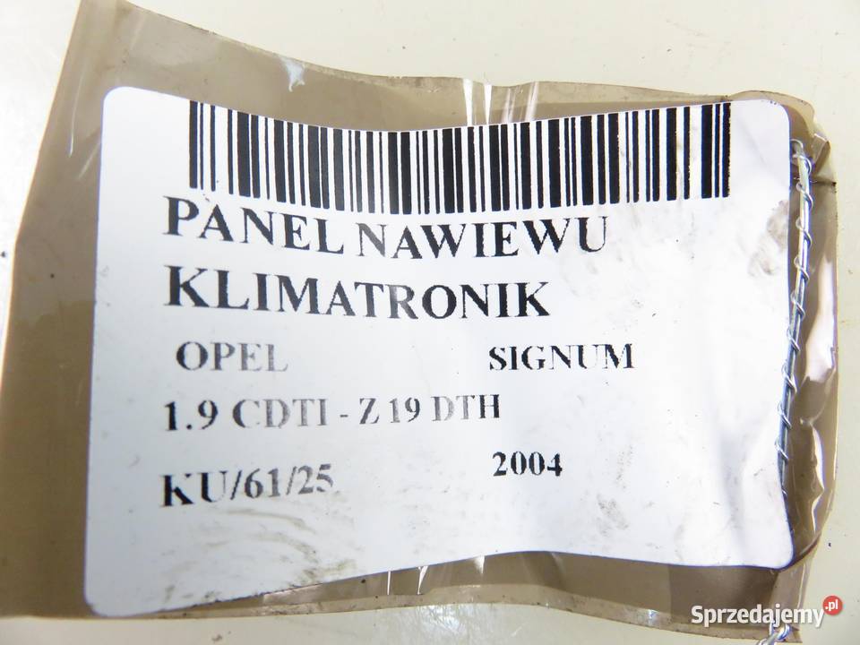 KLIMATRONIK OPEL SIGNUM 13138196 małopolskie sprzedam