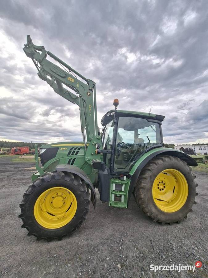 John Deere 6115r 14 r Z Turem JD H 340 moc 115 4 Czersk