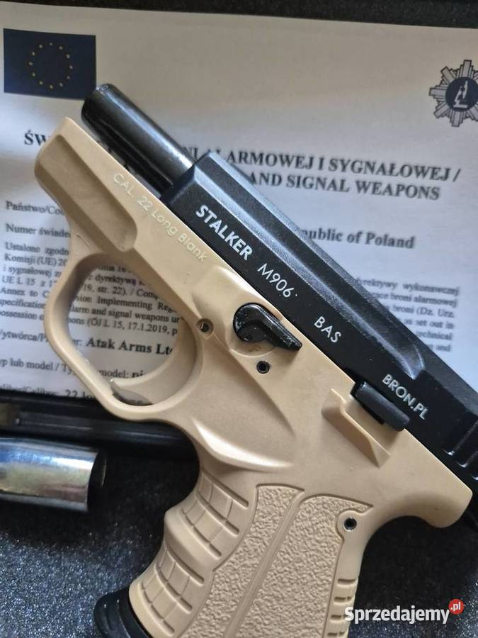 Pistolet hukowy Stalker M906 zoraki nowy