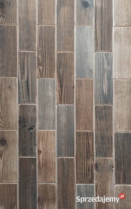 Stara deska cegiełka z zaokrągloną krawędzią Wrocław