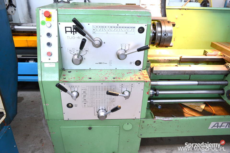 Tokarka TUG 40 x 1000 AFM ANDRYCHÓW stan