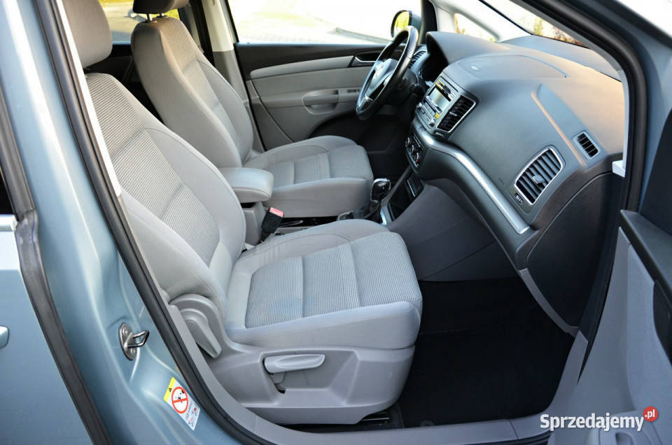 Volkswagen Sharan 20 TDI 140 DSG Super Stan Auto Sharan Ostrów Mazowiecka