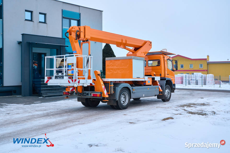 Podnośnik koszowy Ruthmann T 225 4x4 Dźwigi, podnośniki pomorskie Chojnice sprzedam