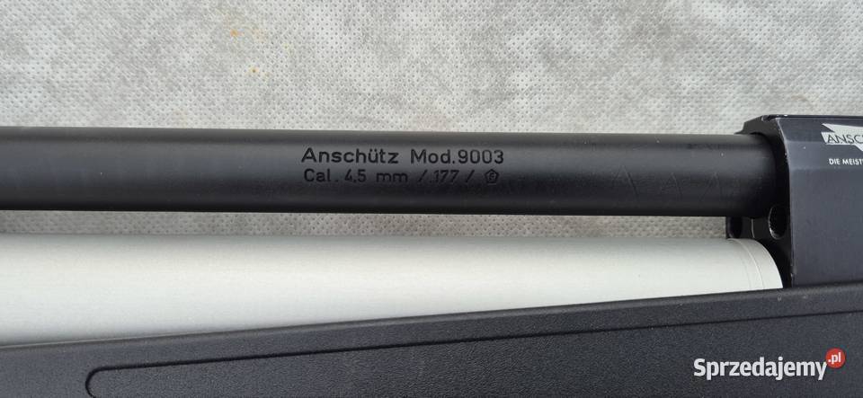 Karabinek pneumatyczny PCP Anschtz 9003 Premium Kuślin