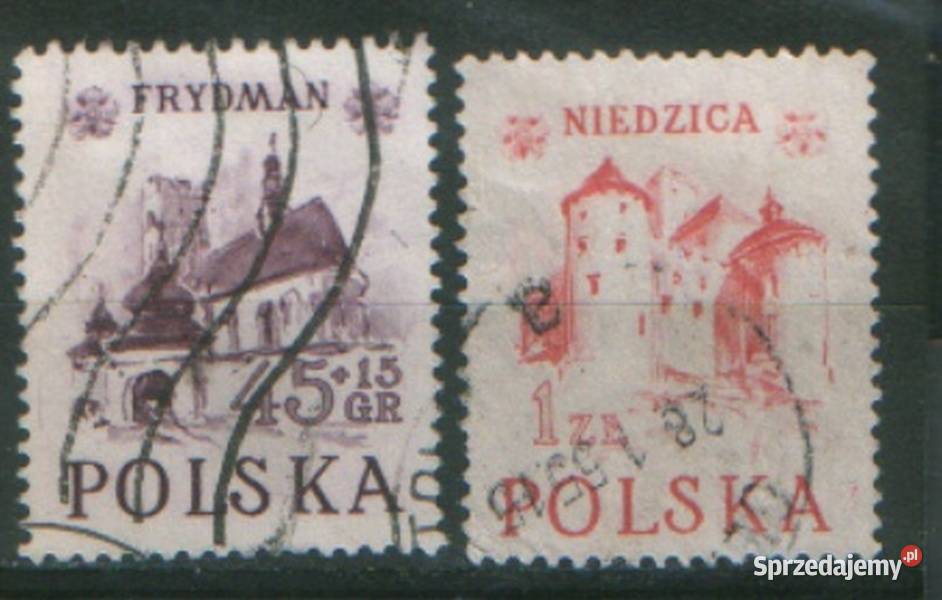 Zn Fi kas z 1952 wykaz w opisie Filatelistyka śląskie Gliwice