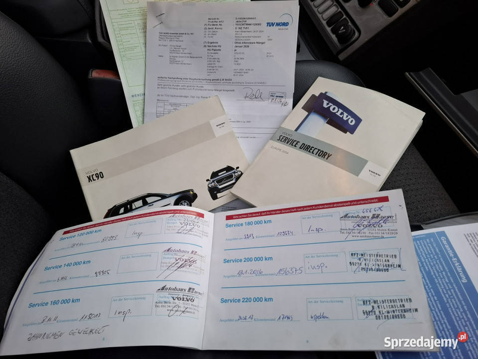 Volvo XC 90 Manual 4x4 Klima Webasto Oryginalny czujnik zmierzchu Lublin