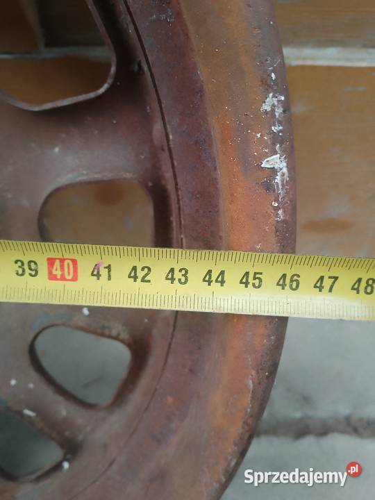 Felga zabytkowa lubelskie Sobieska Wola Pierwsza