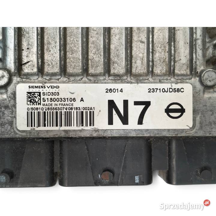 STEROWNIK KOMPUTER SILNIKA Nissan Qashqai J10 Komputery Chełm