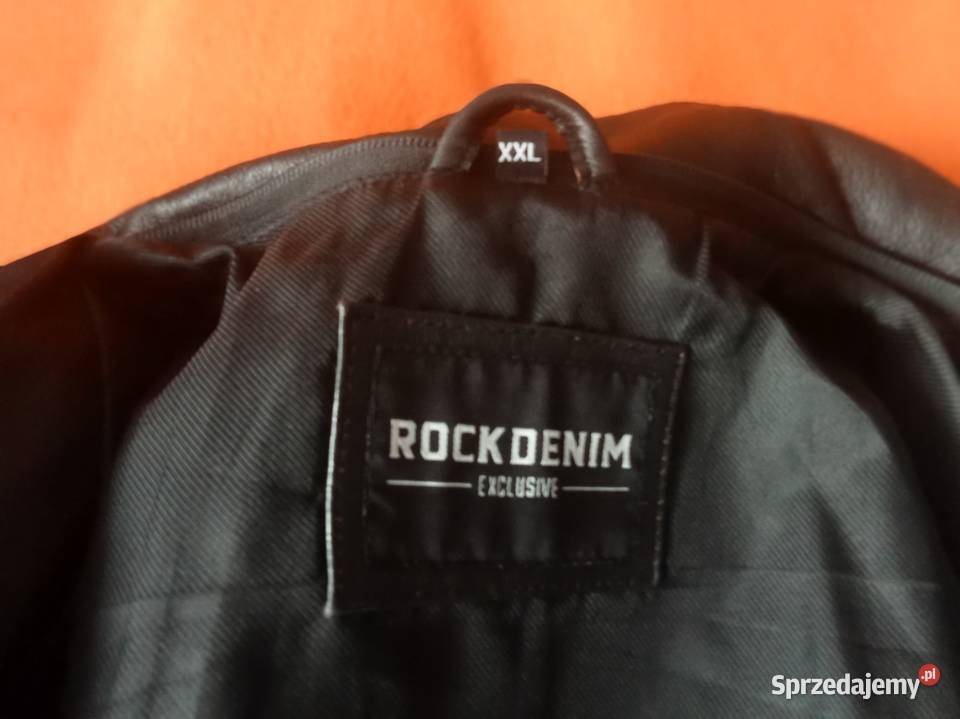 Kurtka skórzana Rock Denim sprzedam Zabrze