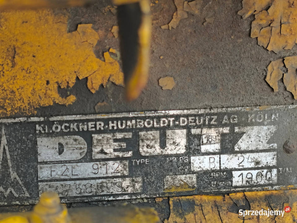 Silnik Deutz F2L 912 Deutz F2L912